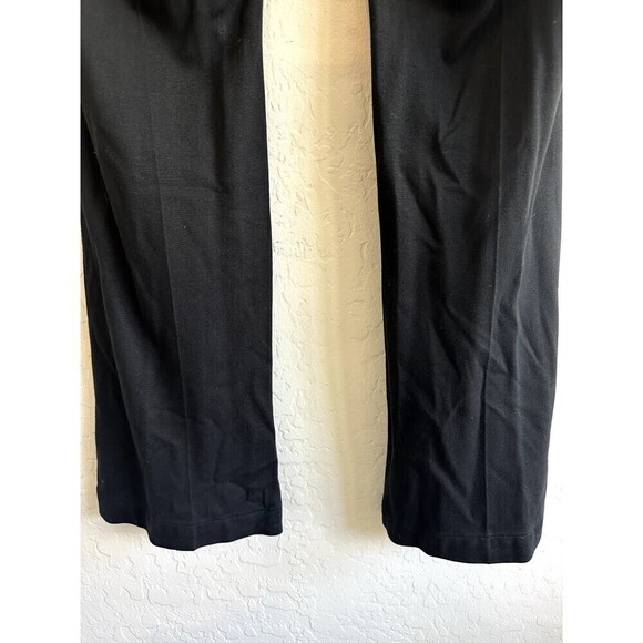 Chico's Black Pull On Woman's Trousers Size 2 minimal stretch office - Picture 16 of 16